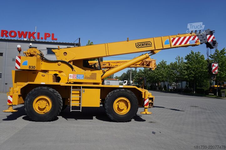Terepdaru Locatelli Gril 830 C rough terrain crane/ 1700 MTH