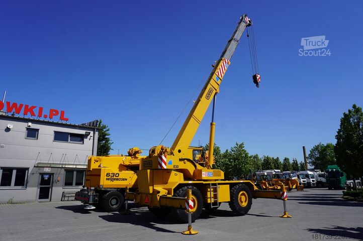 Terepdaru Locatelli Gril 830 C rough terrain crane/ 1700 MTH