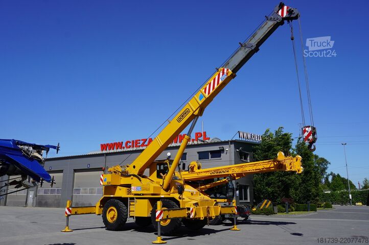 Terepdaru Locatelli Gril 830 C rough terrain crane/ 1700 MTH