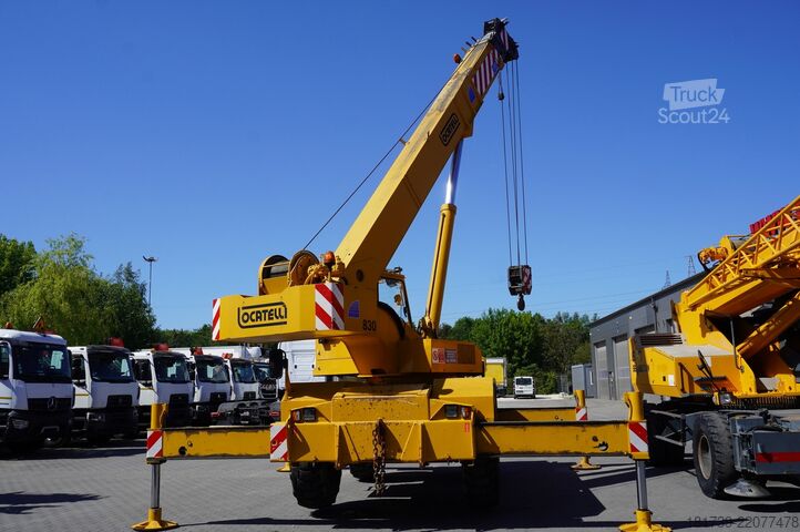 Terepdaru Locatelli Gril 830 C rough terrain crane/ 1700 MTH