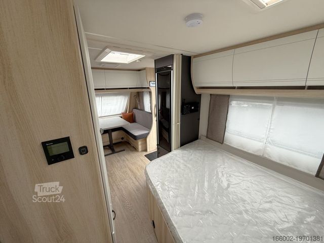 Caravane HOBBY De Luxe 495 WFB Modell 2026 ausgestellt!