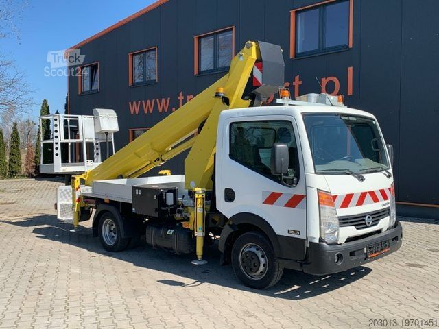 Ant sunkvežimio sumontuota darbo platforma NISSAN Cabstar 4x2 Ruthmann Steiger TB 270