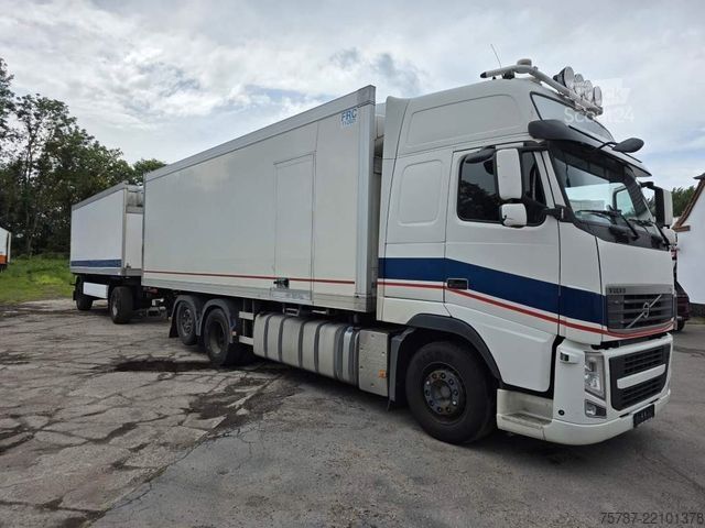 Koelwagen VOLVO FH 480 Kühler mit Kühlanhänger, LBW+Türen