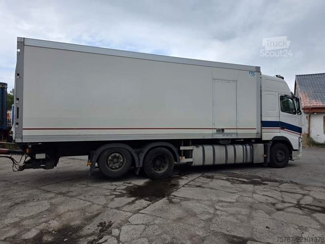 Koelwagen VOLVO FH 480 Kühler mit Kühlanhänger, LBW+Türen