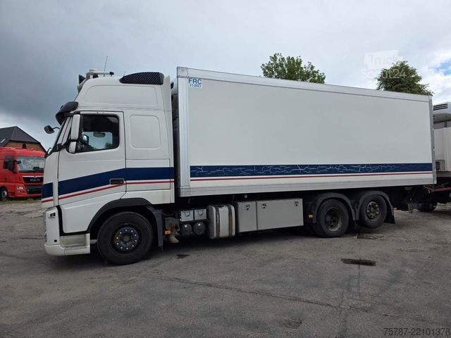 Koelwagen VOLVO FH 480 Kühler mit Kühlanhänger, LBW+Türen