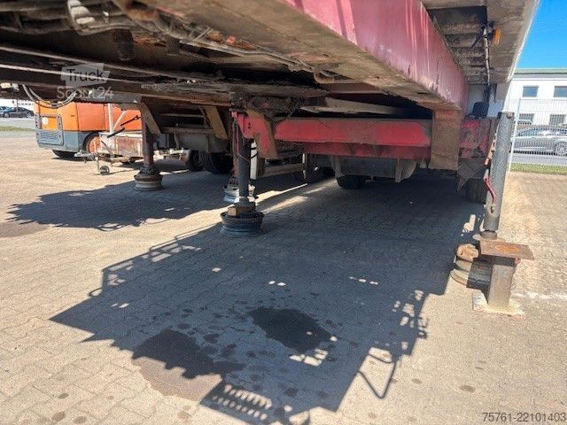 Tippsemitrailer  Reiling  Kran Atlas 145.2V