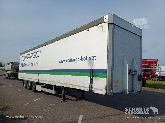 Åben sættevogn med presenning Schmitz Cargobull Curtainsider Mega Getränke