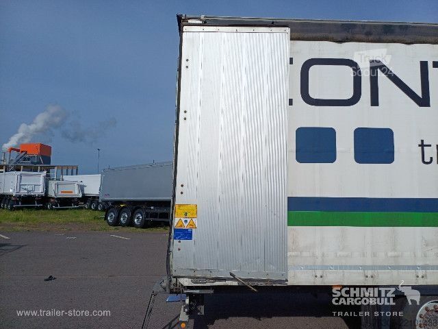Åben sættevogn med presenning Schmitz Cargobull Curtainsider Mega Getränke