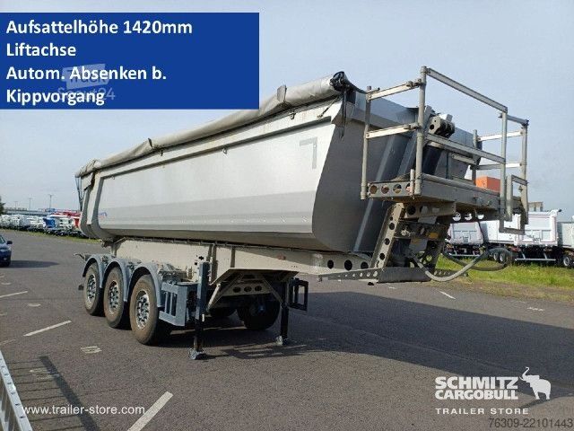 Savivartis puspriekabė Schmitz Cargobull Kipper Stahlrundmulde 24m³