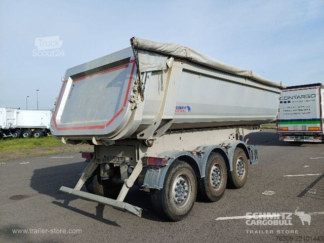 Savivartis puspriekabė Schmitz Cargobull Kipper Stahlrundmulde 24m³