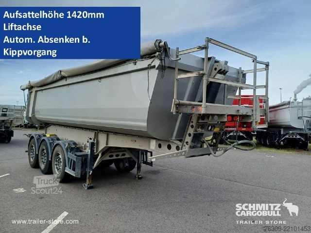 Savivartis puspriekabė Schmitz Cargobull Kipper Stahlrundmulde 24m³