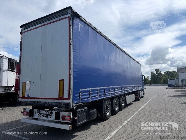 Brandalı açık yarı römork Schmitz Cargobull Curtainsider Standard