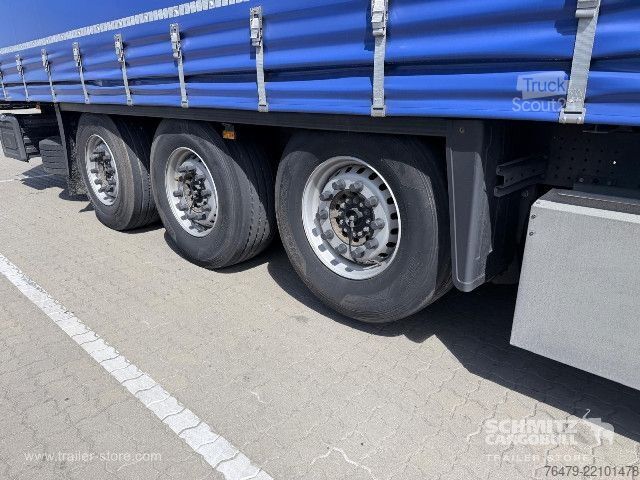 Brandalı açık yarı römork Schmitz Cargobull Curtainsider Standard