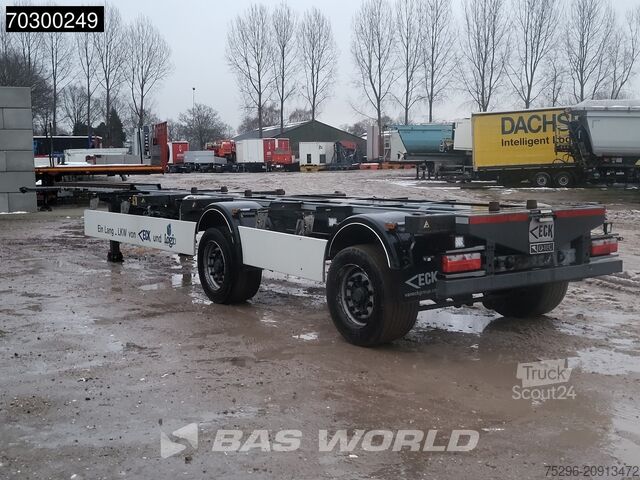 Transportul de containere Van Eck OT-2B Steering Axle Multi LKW