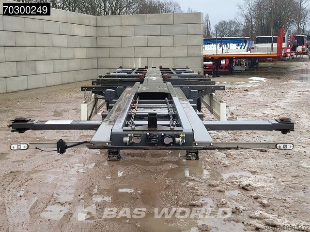 Transportul de containere Van Eck OT-2B Steering Axle Multi LKW