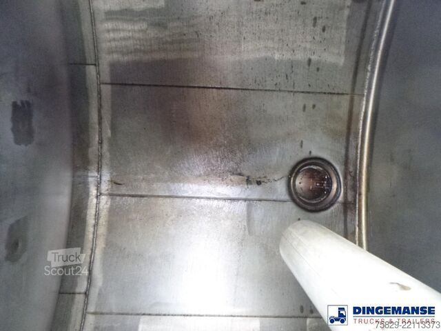 резервуар Magyar Fuel / oil tank inox 23 m3 / 7 comp + pump
