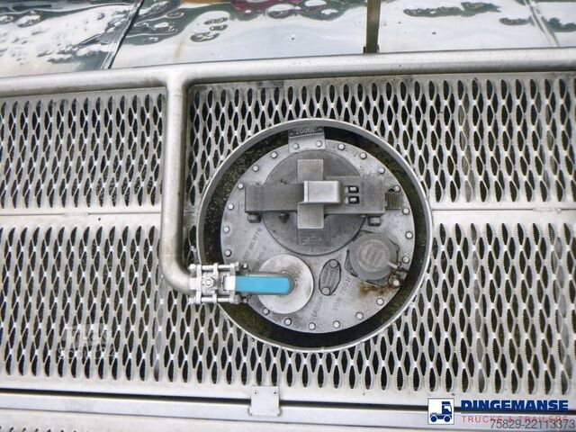 резервуар Magyar Fuel / oil tank inox 23 m3 / 7 comp + pump