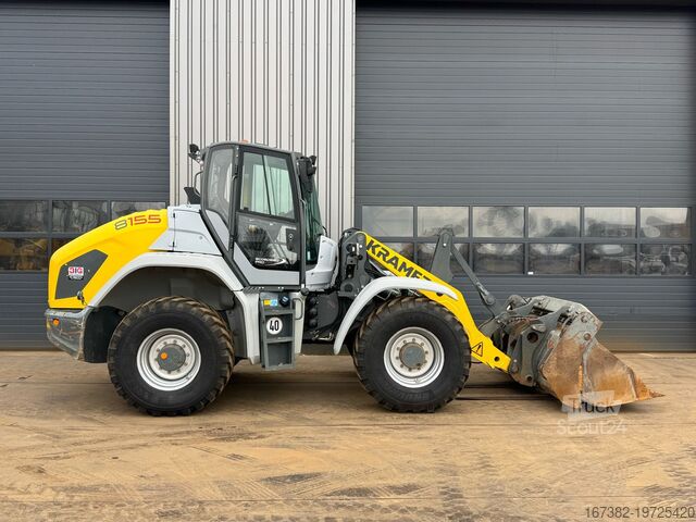 Wiellader Kramer 8155 / Forks / bucket