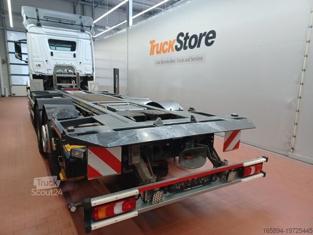 Camión con caja móvil Mercedes-Benz Antos 2543 WIESEL BDF Hubrahmen