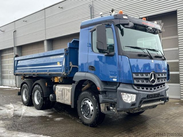 Tovornjak prekucnik MERCEDES-BENZ Arocs 2643 K 6x4 3-Achs Kipper Meiller