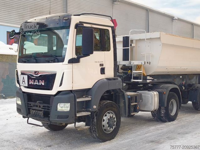 Standart çekici ünitesi MAN TGS 18.470 4x4 Blatt/Blatt-Manual-E6d-AP Achsen