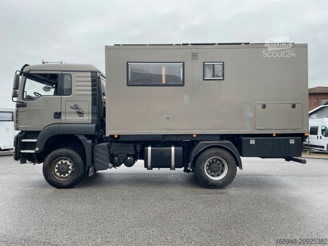 Caravana/autocaravana MAN TGA 18.440 4x4 BLS *Weltreisemobil|Expedition*