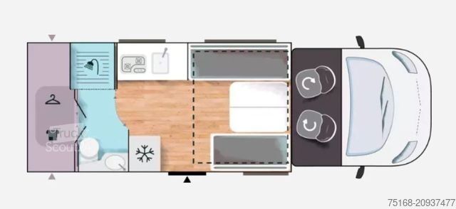Autorulotă semi-integrată CHALLENGER Teilintegriert 260 Ultimate Edition Modell 2026
