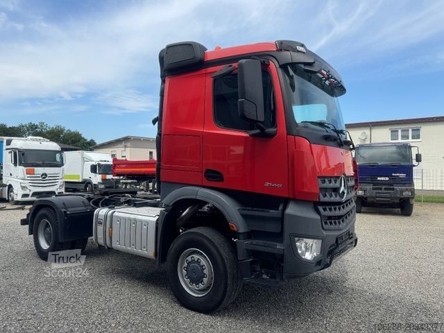 Camion ribaltabile trilaterale MERCEDES-BENZ Actros 2145  Allrad 4x4  Kipper +SZM