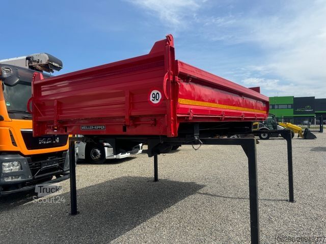 Camion ribaltabile trilaterale MERCEDES-BENZ Actros 2145  Allrad 4x4  Kipper +SZM