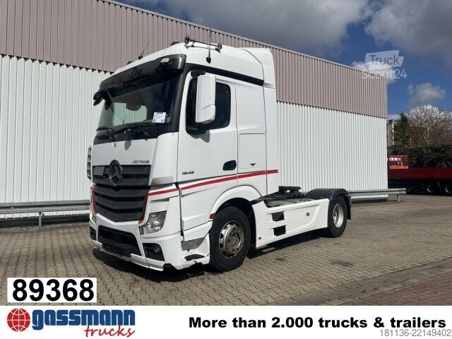 Стандартный седельный тягач Mercedes-Benz Actros 1845 LS 4x2, StreamSpace, Kipphydraulik