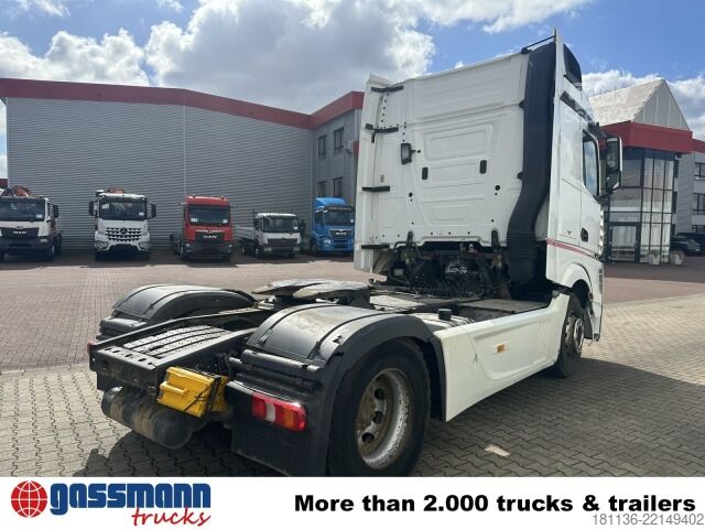 Стандартный седельный тягач Mercedes-Benz Actros 1845 LS 4x2, StreamSpace, Kipphydraulik