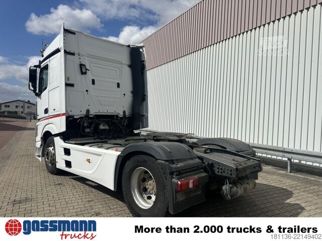 Стандартный седельный тягач Mercedes-Benz Actros 1845 LS 4x2, StreamSpace, Kipphydraulik