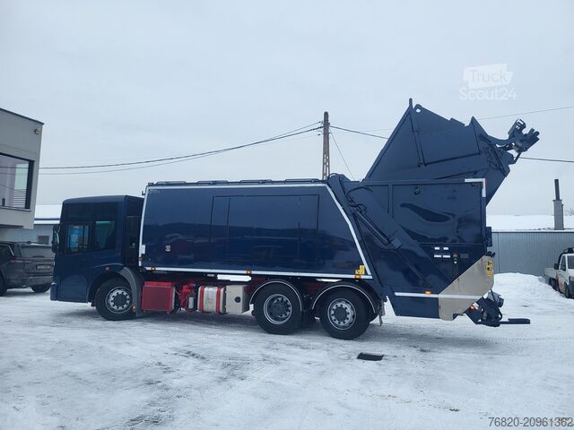 Szemetesautó Mercedes-Benz Econic 2630 6x2 dwukomorowa, two chamber