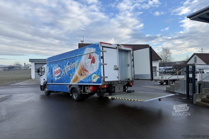 Camion frigorifique Mercedes-Benz Atego 1021 4x2 Kühlkoffer+HB / Swiss-Vehicle
