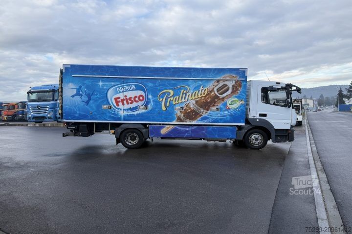 Camion frigorifique Mercedes-Benz Atego 1021 4x2 Kühlkoffer+HB / Swiss-Vehicle