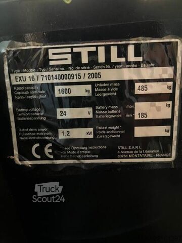 رافعة يدوية للمنصات Still EXU 16