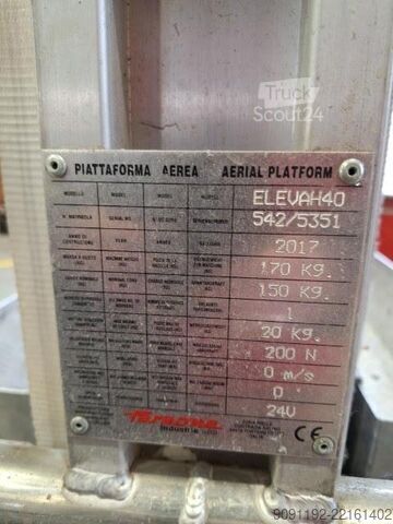 Platforma de ridicare Faraone ELEVAH 40 MOVE