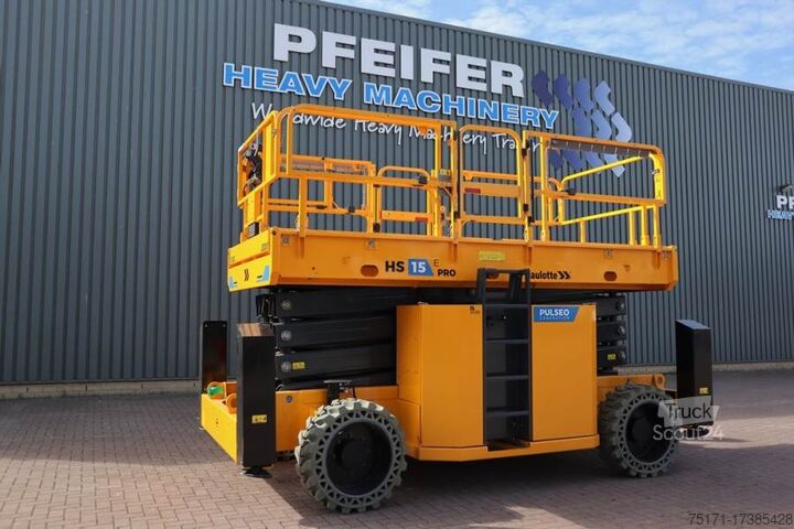 Podnośnik nożycowy Haulotte HS15EPRO Valid Inspection, *Guarantee! Full Electr