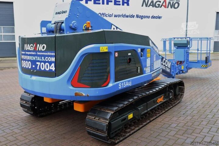Platforma teleskopowa Nagano S15Auj Valid inspection, *Guarantee! Diesel, 15 m