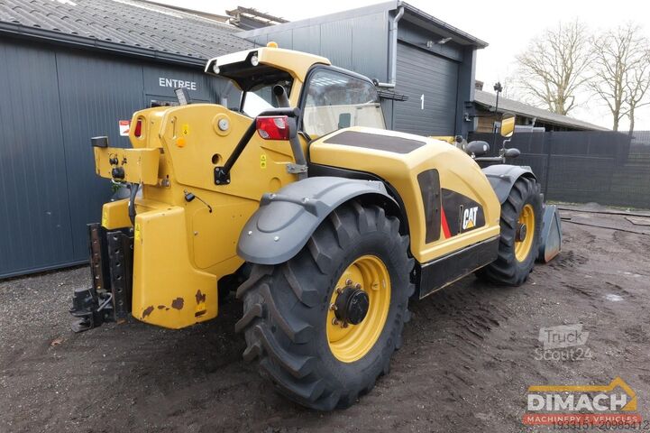  Caterpillar TH407C AG 40 km/u - 7 meter giek - Manitou hydr...
