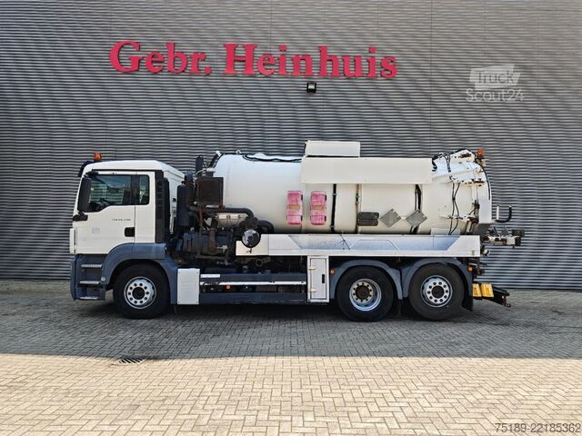 Saugfahrzeug MAN TGS 26.440 6x2 Kroll K1.0-13.0/32 ESP 13.000 Li...