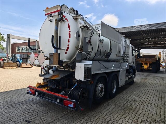 Saugfahrzeug MAN TGS 26.440 6x2 Kroll K1.0-13.0/32 ESP 13.000 Li...