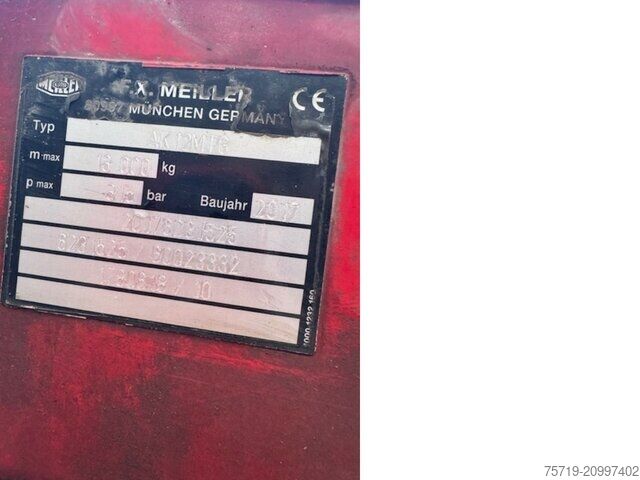 Kippers vrachtauto MAN 18.460 TGS 4x4