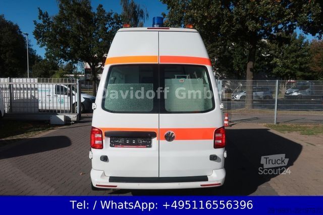Hasičské auto VOLKSWAGEN T6 KTW Hochdach lang 1. Hand/ SHZ / Fzg. Nr:A39