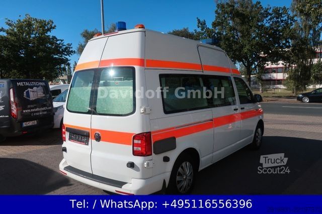 Hasičské auto VOLKSWAGEN T6 KTW Hochdach lang 1. Hand/ SHZ / Fzg. Nr:A39