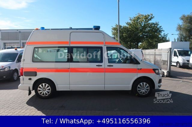 Hasičské auto VOLKSWAGEN T6 KTW Hochdach lang 1. Hand/ SHZ / Fzg. Nr:A39