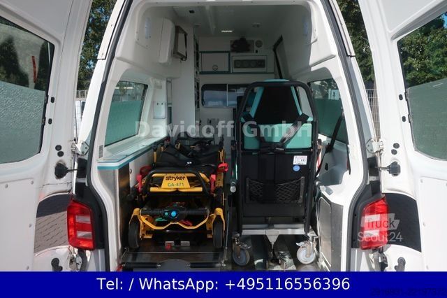 Hasičské auto VOLKSWAGEN T6 KTW Hochdach lang 1. Hand/ SHZ / Fzg. Nr:A39