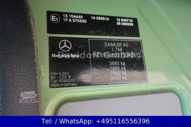 Dobozos furgon MERCEDES-BENZ Nr.241 Sprinter 311CDI AHK / Fahrtenschreiber