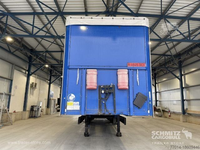 Open oplegger met zeil Berger Curtainsider Standard