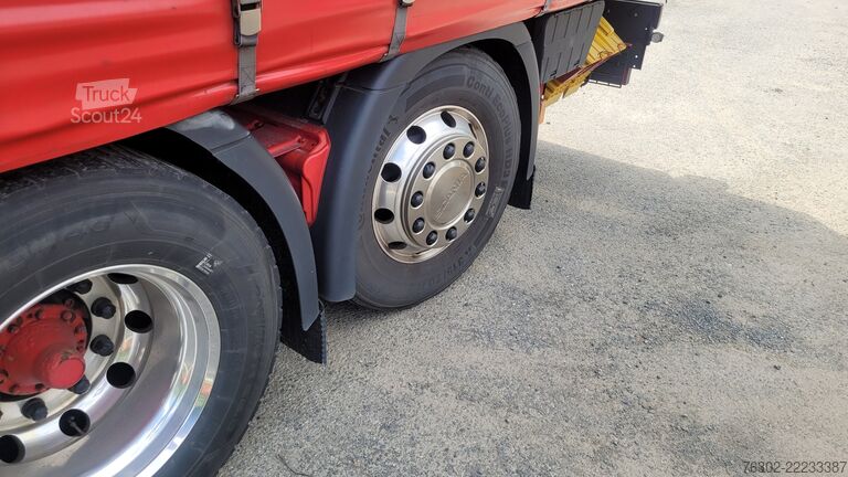 Nápojová nástavba SCANIA R 450 Topline 6x2 Lift&Lenkachse LBW Alu